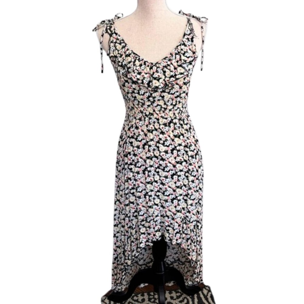 American Rag Cie Vintage Y2K Floral High Low Dress Size S